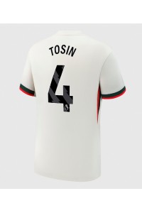 Chelsea Tosin Adarabioyo #4 Voetbaltruitje Uit tenue 2025-26 Korte Mouw